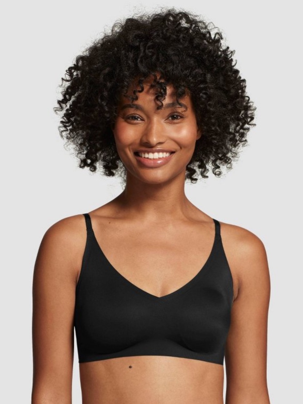 NWT 2 Pack true & co Wireless V-Neck Bras - Black and nice XL